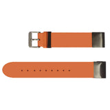 Maxbell Watch Strap Band Silicone For Garmin Fenix 5S/5S Plus Orange+Black