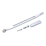 Maxbell Motorcycle Gear Shift Linkage Shifter Link for Harley Silver - 1 Hole