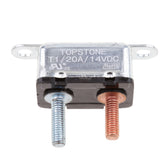 Maxbell 20A 12V DC Auto Automatic Reset Circuit Breaker Fuse Stud Bolt Type 1