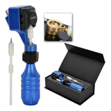 Maxbell Newest Design Kirsite Tattoo Machine Rotary Tattoo Gun Needle for Body Art Blue