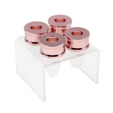 Maxbell Lipstick Ring Mold Holder Lip Balm DIY Mould Crafts Tools Set Rose Red-Beak