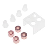 Maxbell Lipstick Ring Mold Holder Lip Balm DIY Mould Crafts Tools Set Rose Red-Beak