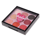 Maxbell 9 Colors Glitter Shimmer Eyshadow Makeup Palette Beauty Eyes Matte Set  2#