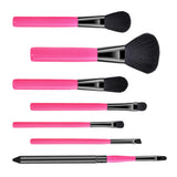 Maxbell Makeup Brushes Set Concealer/Lip/Eyebrow Line/Powder/Foundation Brush Tool Rose Red