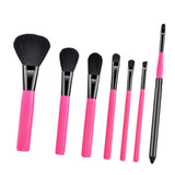 Maxbell Makeup Brushes Set Concealer/Lip/Eyebrow Line/Powder/Foundation Brush Tool Rose Red