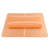 Maxbell Soft Hand Cushion Nail Pillow Pad Nails Art Design Manicure Arm Rest Holder Orange