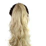 Maxbell Hair Ponytail Clip in Extension Claw Pony Tail Hairpiece Light Beige