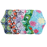 Maxbell 5 Pieces Reusable Bamboo Fiber Menstrual Pad Sanitary Mama Cloth 10in 26-30#