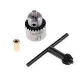 Maxbell 3Pcs Motor Drill Chuck Clamp 0.3-4mm Shaft Connecting Rod & T Wrench 3.17mm