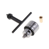 Maxbell 3Pcs Motor Drill Chuck Clamp 0.3-4mm Shaft Connecting Rod & T Wrench 3.17mm