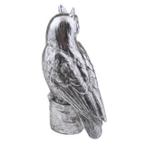 Maxbell Resin Craft Garden Sculpture Owl Statue Home Lawn Ornaments 10 x 7 x 20 cm