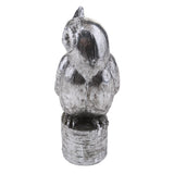 Maxbell Resin Craft Garden Sculpture Owl Statue Home Lawn Ornaments 10 x 7 x 20 cm