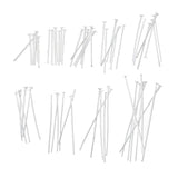 Maxbell 900 Pieces T Shape Needles Flat Head Pins for Beading Crafts Jewelry Making