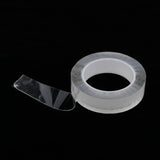 Maxbell Double-sideTraceless Washable Adhesive Nano Invisible Gel Tape 300x3cm 1mm