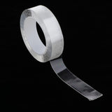 Maxbell Double-sideTraceless Washable Adhesive Nano Invisible Gel Tape 300x3cm 1mm