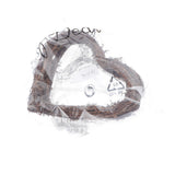 Maxbell natural rattan love heart wreath garland for wedding party christmas  20cm