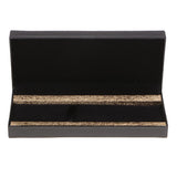 Maxbell Black Gift Box Storage Case with Lids for Jewelry Pen Gift Displays Gold