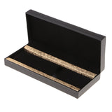 Maxbell Black Gift Box Storage Case with Lids for Jewelry Pen Gift Displays Gold