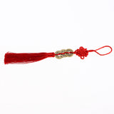Maxbell Hand-knitted chinese knot charms pendants lucky coins for decoration 250mm