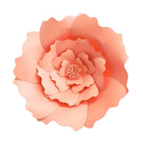 Maxbell Rose Paper Flower Backdrop Wall DIY Birthday Wedding Party Decor Deep Pink