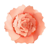 Maxbell Rose Paper Flower Backdrop Wall DIY Birthday Wedding Party Decor Deep Pink
