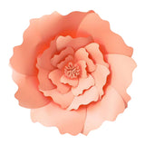 Maxbell Rose Paper Flower Backdrop Wall DIY Birthday Wedding Party Decor Deep Pink
