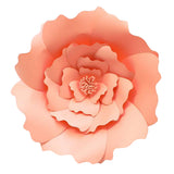 Maxbell Rose Paper Flower Backdrop Wall DIY Birthday Wedding Party Decor Deep Pink