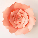 Maxbell Rose Paper Flower Backdrop Wall DIY Birthday Wedding Party Decor Deep Pink