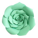 Maxbell Rose Paper Flower Backdrop Wall DIY Birthday Wedding Party Decor DIY Light Green