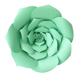 Maxbell Rose Paper Flower Backdrop Wall DIY Birthday Wedding Party Decor DIY Light Green