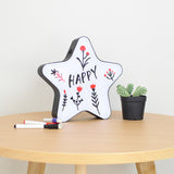 Maxbell DIY Creative LED Night light Bedroom Lightbox Home Decor Star-shaped