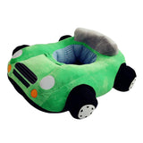 Maxbell Cute Car Kids Relaxing Sofa Seating Chair Cover Only Lazy Bean Bag Green