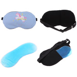 Maxbell Ice Eye Patch Relieve Eyes Stress Tiredness Heat Eye Care Mask Blue Horse