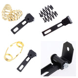 Maxbell Universal Motorcycle Spring Seat Cushion Brackets Riser Mounts Golden
