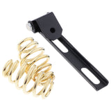 Maxbell Universal Motorcycle Spring Seat Cushion Brackets Riser Mounts Golden