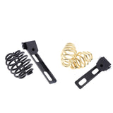 Maxbell Universal Motorcycle Spring Seat Cushion Brackets Riser Mounts Golden