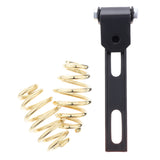 Maxbell Universal Motorcycle Spring Seat Cushion Brackets Riser Mounts Golden
