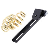 Maxbell Universal Motorcycle Spring Seat Cushion Brackets Riser Mounts Golden