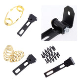 Maxbell Universal Motorcycle Spring Seat Cushion Brackets Riser Mounts Golden