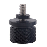 Maxbell 1 Piece Motorcycle Seat Bolt Nuts Seat Aluminum Screw for Harley Black