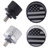 Maxbell 1 Piece Motorcycle Seat Bolt Nuts Seat Aluminum Screw for Harley Black