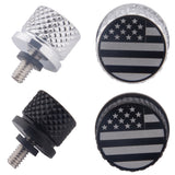 Maxbell 1 Piece Motorcycle Seat Bolt Nuts Seat Aluminum Screw for Harley Black