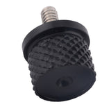 Maxbell 1 Piece Motorcycle Seat Bolt Nuts Seat Aluminum Screw for Harley Black