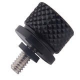 Maxbell 1 Piece Motorcycle Seat Bolt Nuts Seat Aluminum Screw for Harley Black