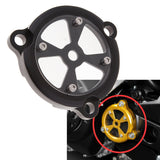 Maxbell Frame Hole Engine Left Cover For Yamaha T-Max TMAX 530 2012-2016 Black