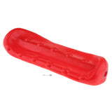 Maxbell HTM1 Hole Through Middle Fender Boat Dock Fender Bumper & Air Adapter Red