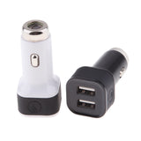 Maxbell Dual USB Fast Quick Car Charger 3.1A Rechargable Flameless lighter Black