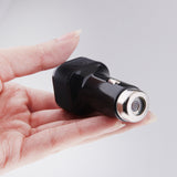 Maxbell Dual USB Fast Quick Car Charger 3.1A Rechargable Flameless lighter Black