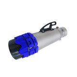 Maxbell Motorcycle Exhaust Muffler Heat Resistant Protector with Locking Ties Green