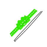 Maxbell Motorcycle Exhaust Muffler Heat Resistant Protector with Locking Ties Green